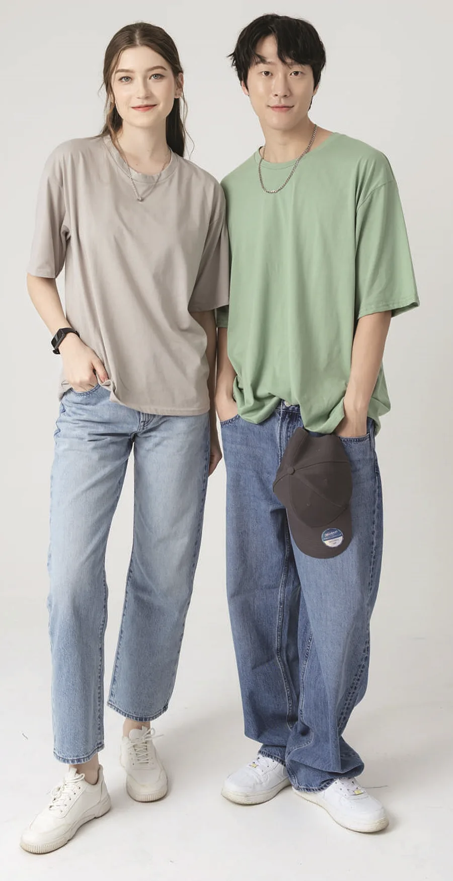 North Harbour Dynamite Oversized Crew Neck T-Shirt